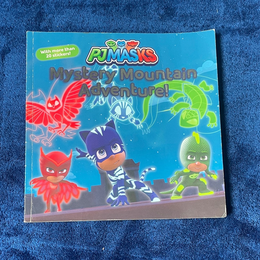 PJ Masks Mystery Mountain Adventure Book